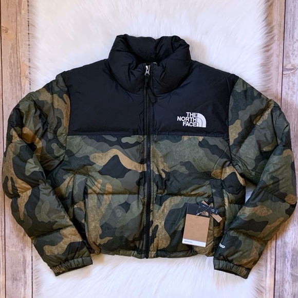 The North Face Jackets Coats The North Face Womens Nuptse Crop Jacket Poshmark